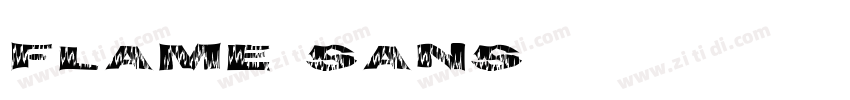 Flame Sans字体转换
